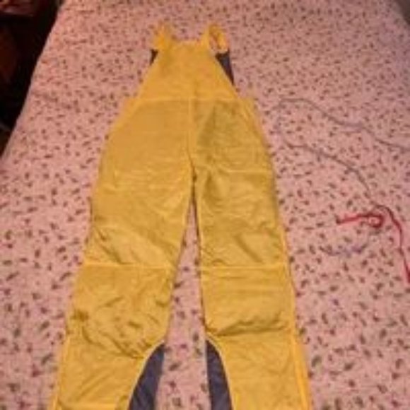 Bright Yellow Snow Bib - Medium